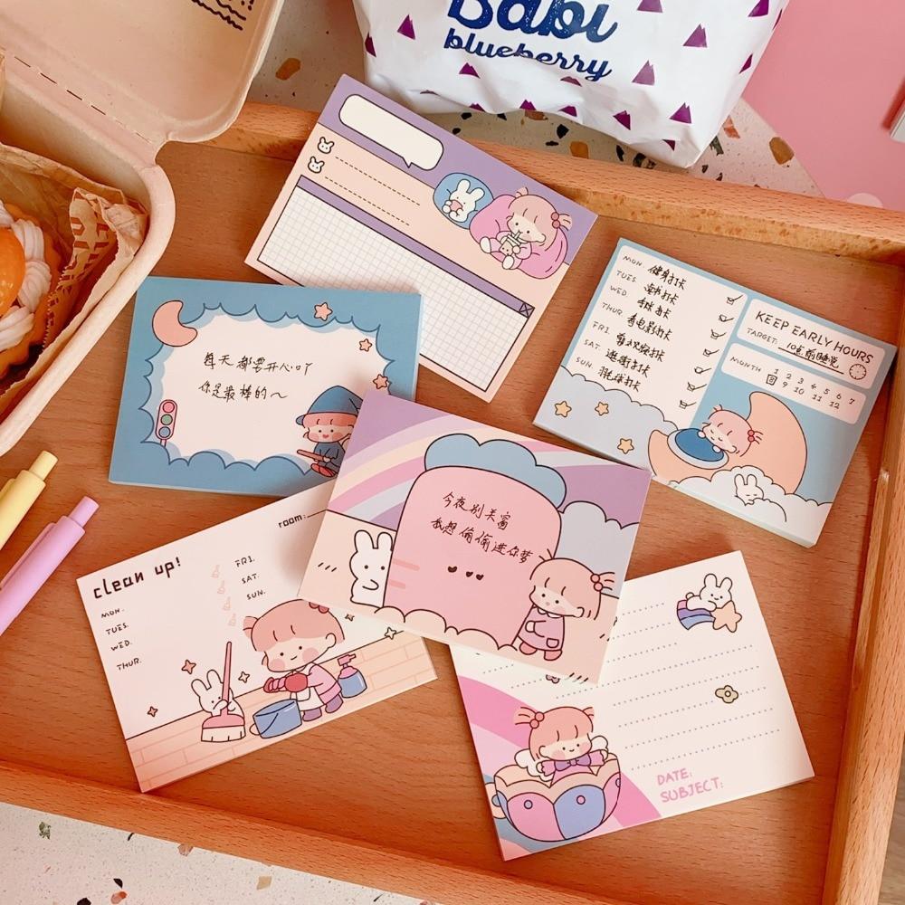 Kawaii 'Bella & Mimi' Memo Pads - Kawaiies - Adorable - Cute - Plushies - Plush - Kawaii