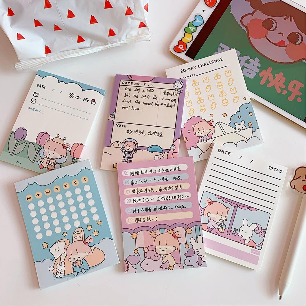 Kawaii 'Bella & Mimi' Memo Pads - Kawaiies - Adorable - Cute - Plushies - Plush - Kawaii