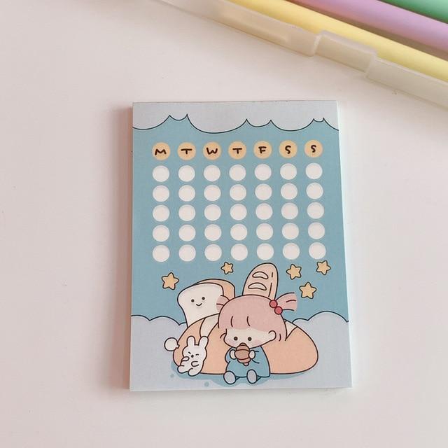 Kawaii 'Bella & Mimi' Memo Pads - Kawaiies - Adorable - Cute - Plushies - Plush - Kawaii