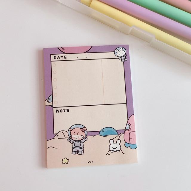 Kawaii 'Bella & Mimi' Memo Pads - Kawaiies - Adorable - Cute - Plushies - Plush - Kawaii
