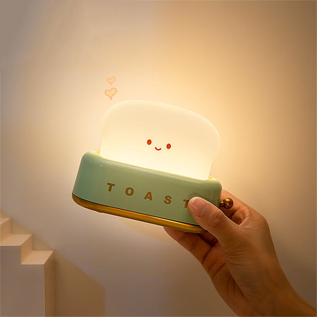 Kawaii Bread Toaster Machine LED Night Light - Kawaiies - Adorable - Cute - Plushies - Plush - Kawaii