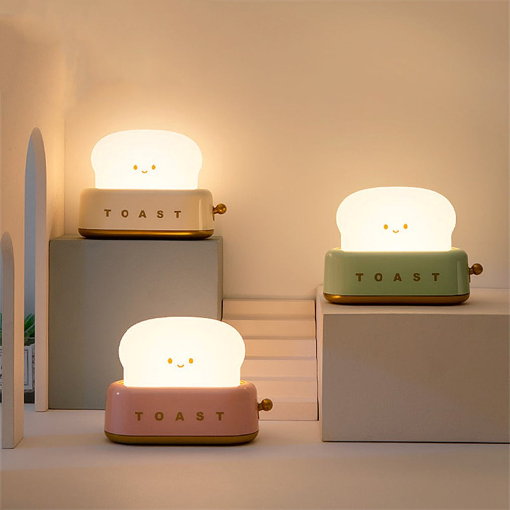 Kawaii Bread Toaster Machine LED Night Light - Kawaiies - Adorable - Cute - Plushies - Plush - Kawaii