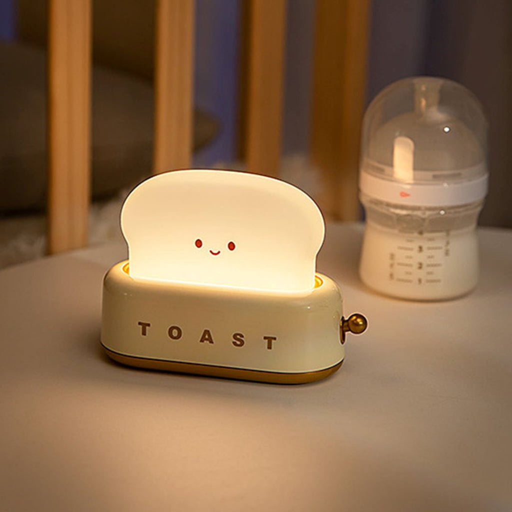 Kawaii Bread Toaster Machine LED Night Light - Kawaiies - Adorable - Cute - Plushies - Plush - Kawaii