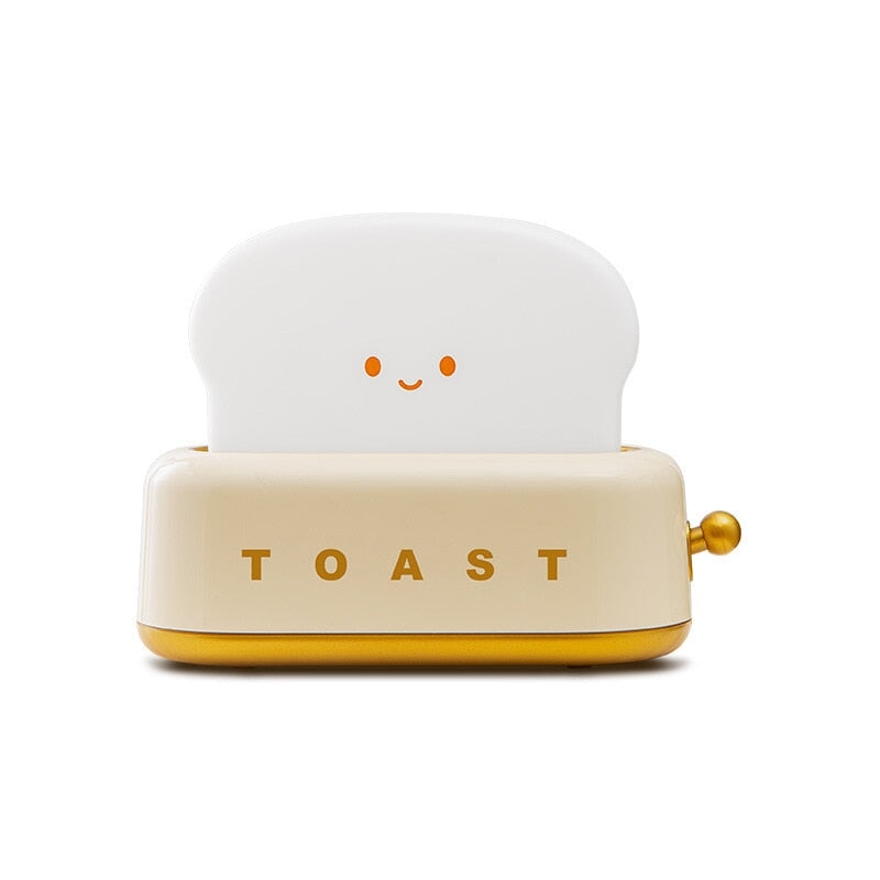 Kawaii Bread Toaster Machine LED Night Light - Kawaiies - Adorable - Cute - Plushies - Plush - Kawaii