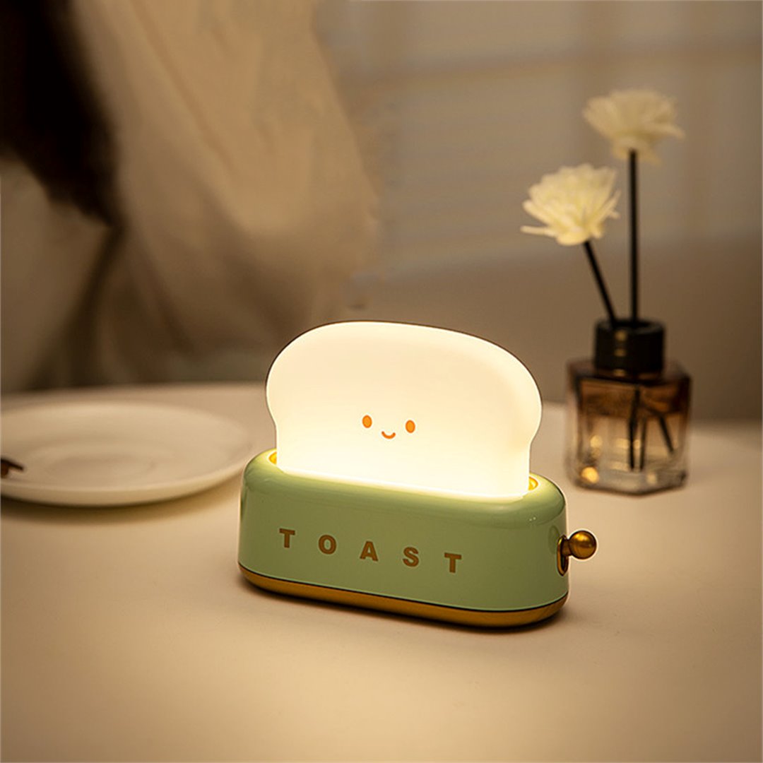 Kawaii Bread Toaster Machine LED Night Light – Kawaiies