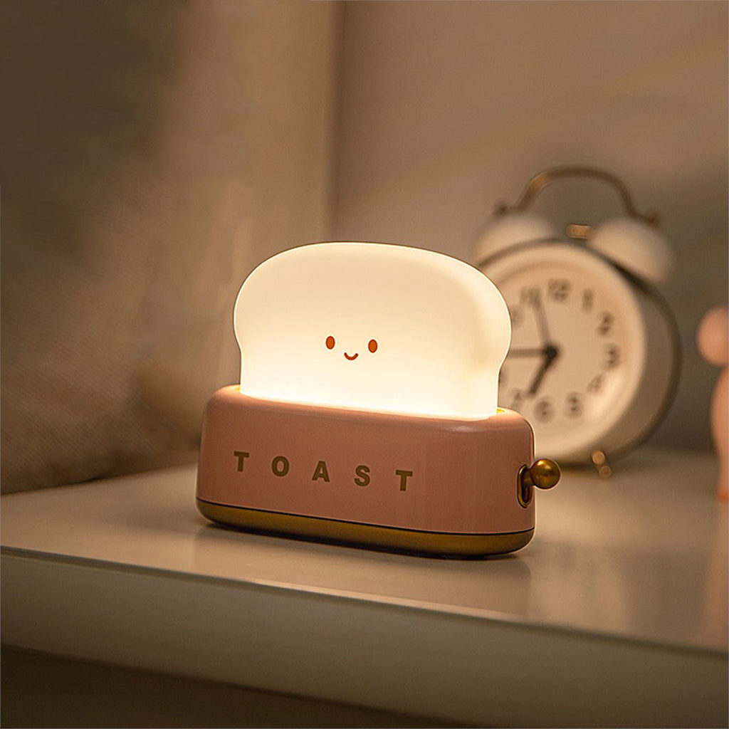 Kawaii Bread Toaster Machine LED Night Light - Kawaiies - Adorable - Cute - Plushies - Plush - Kawaii