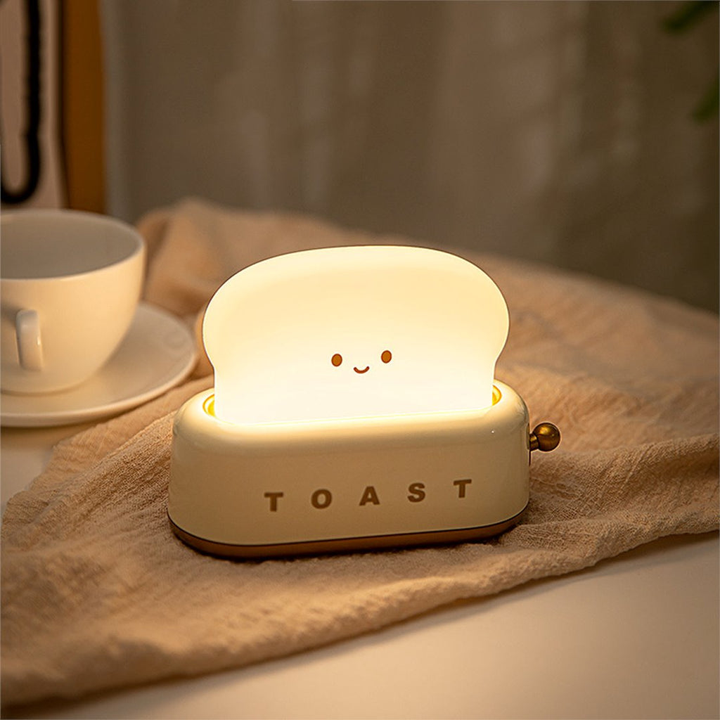 Kawaii Bread Toaster Machine LED Night Light - Kawaiies - Adorable - Cute - Plushies - Plush - Kawaii