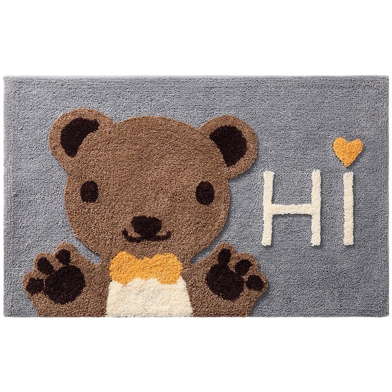 Kawaii Brown Paw Bear Bathroom Mat - Kawaiies - Adorable - Cute - Plushies - Plush - Kawaii