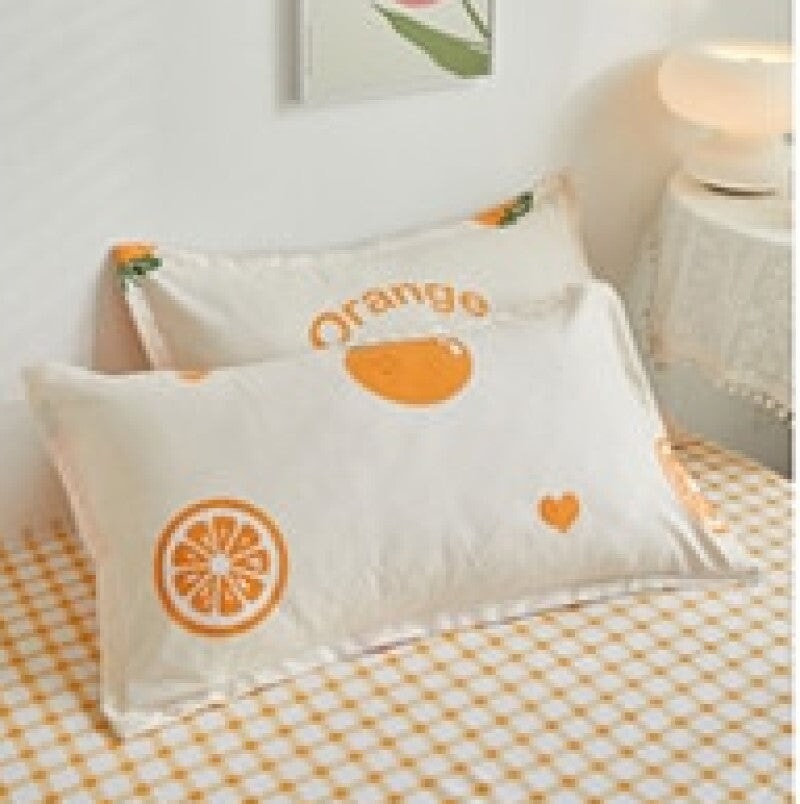 Kawaii Bunny Fruit Hugging Bedding Set - Kawaiies - Adorable - Cute - Plushies - Plush - Kawaii