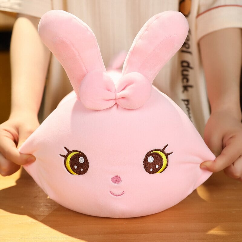 Kawaii Bunny Long Pillow Plushie - Kawaiies - Adorable - Cute - Plushies - Plush - Kawaii