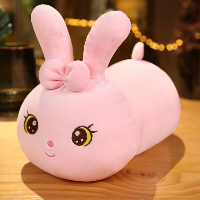 Kawaii Bunny Long Pillow Plushie - Kawaiies - Adorable - Cute - Plushies - Plush - Kawaii