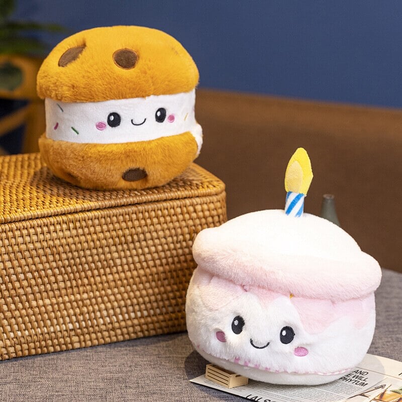 kawaiies-softtoys-plushies-kawaii-plush-Kawaii Cake Plushie Strawberry Fruit Muffin Bakery Plushies | NEW Soft toy 