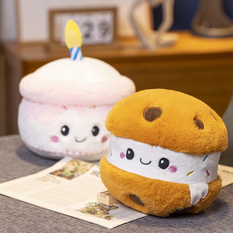 kawaiies-softtoys-plushies-kawaii-plush-Kawaii Cake Plushie Strawberry Fruit Muffin Bakery Plushies | NEW Soft toy 