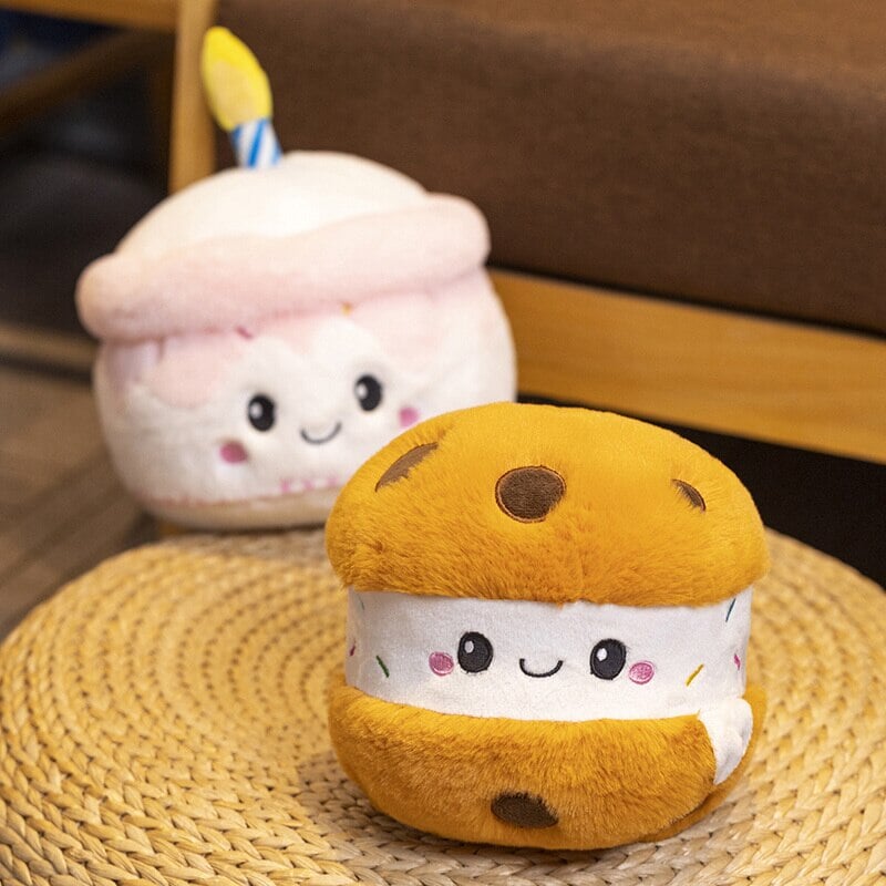kawaiies-softtoys-plushies-kawaii-plush-Kawaii Cake Plushie Strawberry Fruit Muffin Bakery Plushies | NEW Soft toy 