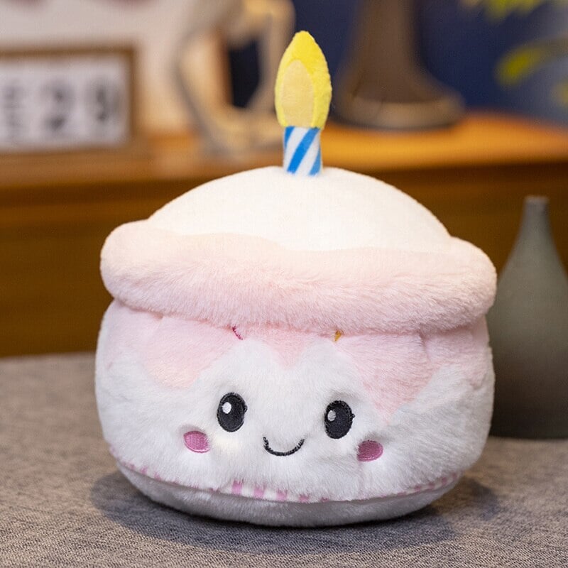 kawaiies-softtoys-plushies-kawaii-plush-Kawaii Cake Plushie Strawberry Fruit Muffin Bakery Plushies | NEW Soft toy Cake (25cm) 