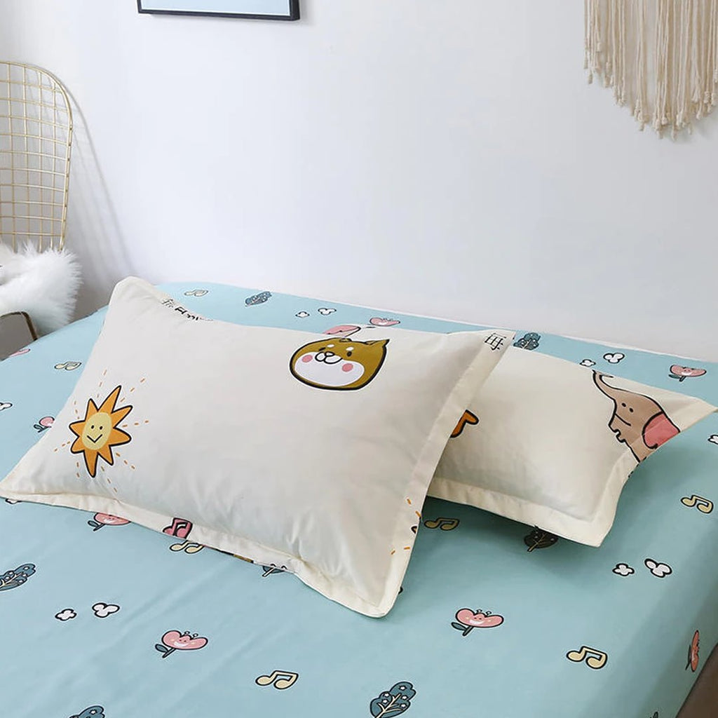 Kawaii Cartoon Characters Bedding Set - Kawaiies - Adorable - Cute - Plushies - Plush - Kawaii