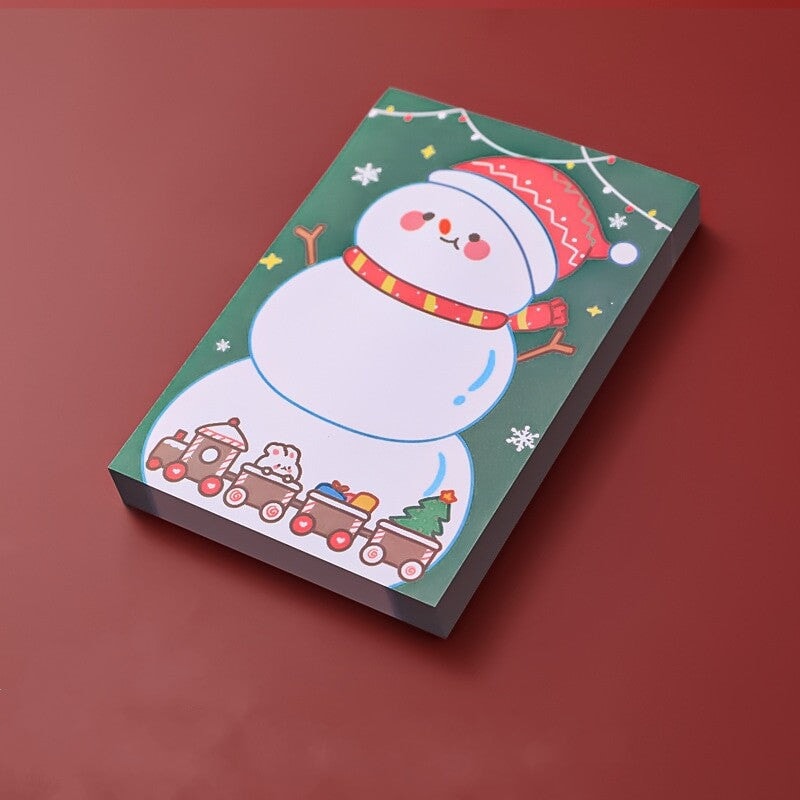 Kawaii Christmas 50-sheet Memo Pads Collection - Kawaiies - Adorable - Cute - Plushies - Plush - Kawaii