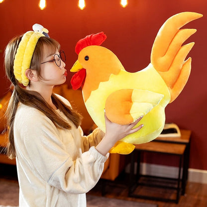 Kawaii Chubby Chicken Plushie Family - Kawaiies - Adorable - Cute - Plushies - Plush - Kawaii
