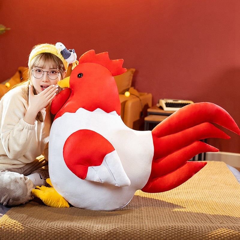 Kawaii Chubby Chicken Plushie Family - Kawaiies - Adorable - Cute - Plushies - Plush - Kawaii