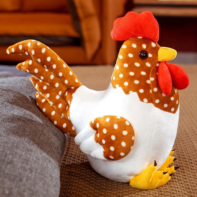 Chicken cheap plush pattern
