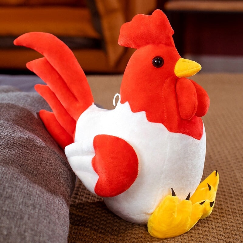 Kawaii Chubby Chicken Plushie Family - Kawaiies - Adorable - Cute - Plushies - Plush - Kawaii