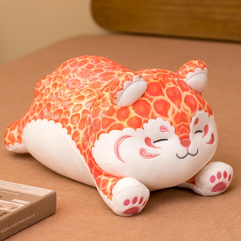 Kawaii Chubby Orange Leopard - Kawaiies - Adorable - Cute - Plushies - Plush - Kawaii