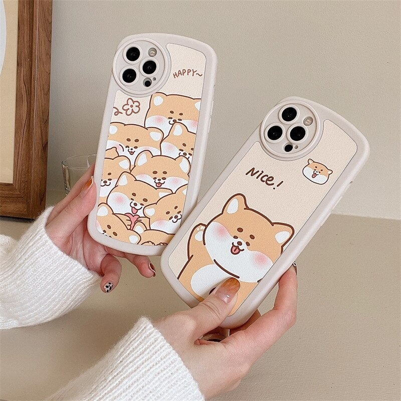 Kawaii Chubby Shiba Inu iPhone Cases - Kawaiies - Adorable - Cute - Plushies - Plush - Kawaii