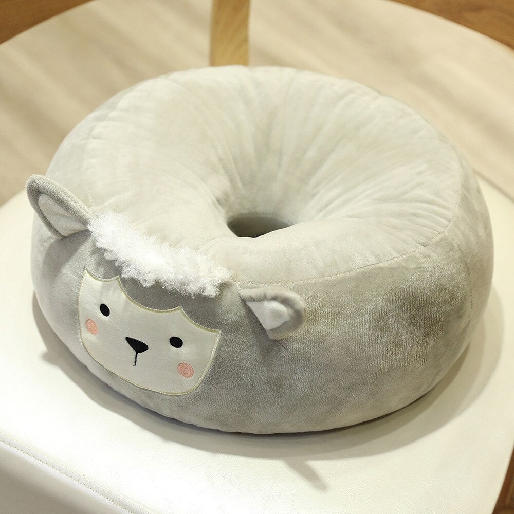 Kawaii Dino Buddies Donut Cushion - Kawaiies - Adorable - Cute - Plushies - Plush - Kawaii