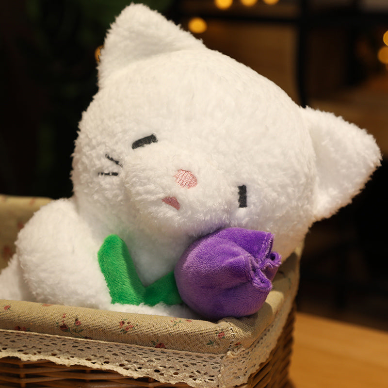 Kawaii Flower Fluffy Plushie Friends - Kawaiies - Adorable - Cute - Plushies - Plush - Kawaii
