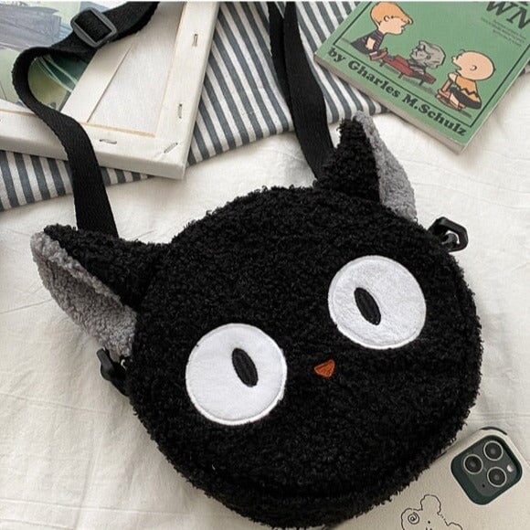 Kawaii Fluffy Cat Sheep Dog Shoulder Bag - Kawaiies - Adorable - Cute - Plushies - Plush - Kawaii