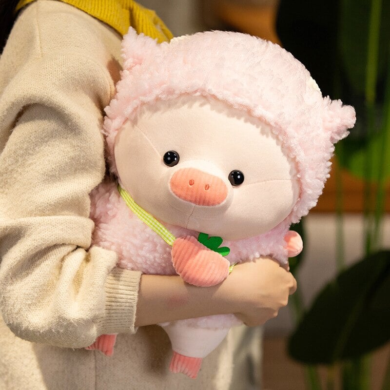 Kawaii Fluffy Cosplay Piggy Plushies - Kawaiies - Adorable - Cute - Plushies - Plush - Kawaii