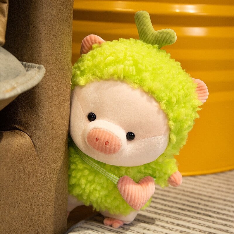 Kawaii Fluffy Cosplay Piggy Plushies - Kawaiies - Adorable - Cute - Plushies - Plush - Kawaii