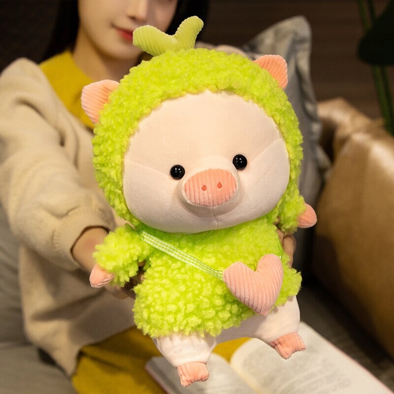 Kawaii Fluffy Cosplay Piggy Plushies - Kawaiies - Adorable - Cute - Plushies - Plush - Kawaii