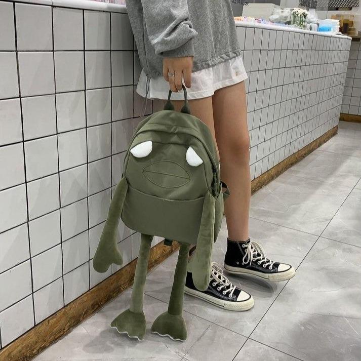 Kawaii Frog Backpack - Kawaiies - Adorable - Cute - Plushies - Plush - Kawaii