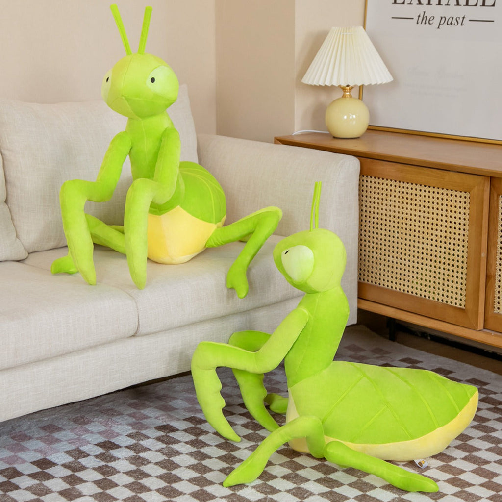 Kawaii Green Praying Mantis Plushie - Kawaiies - Adorable - Cute - Plushies - Plush - Kawaii
