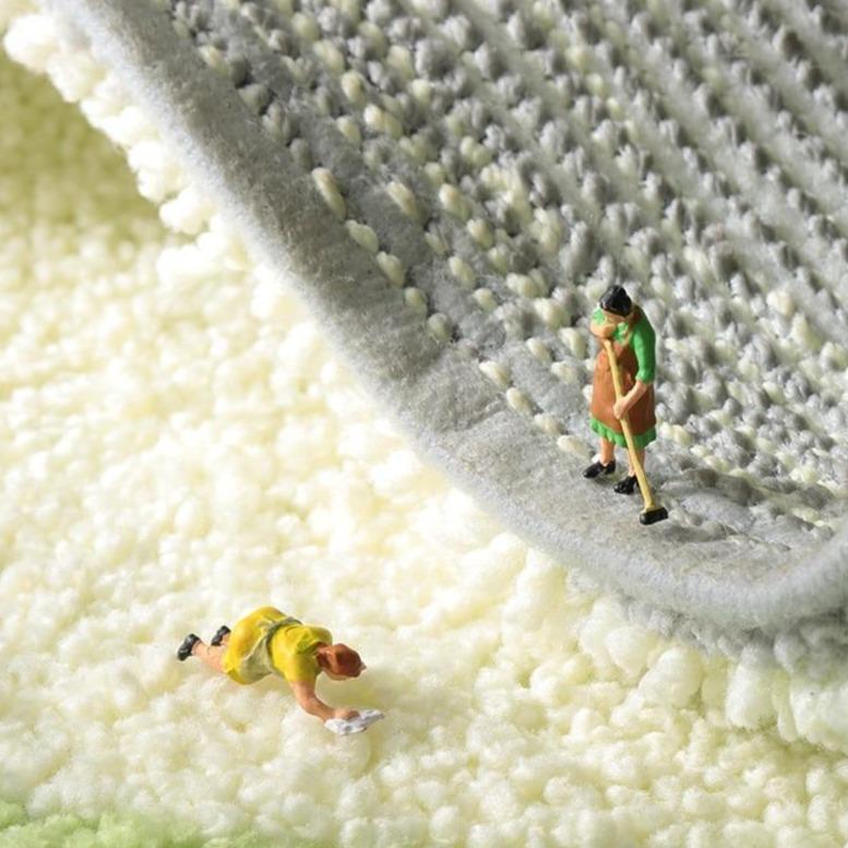 Kawaii Green Smiling Frog Bathroom Mat - Kawaiies - Adorable - Cute - Plushies - Plush - Kawaii
