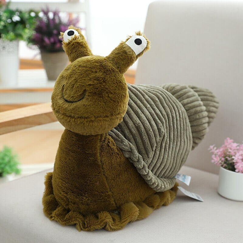 Kawaii Green Snail Plushie | NEW - Kawaiies - Adorable - Cute - Plushies - Plush - Kawaii