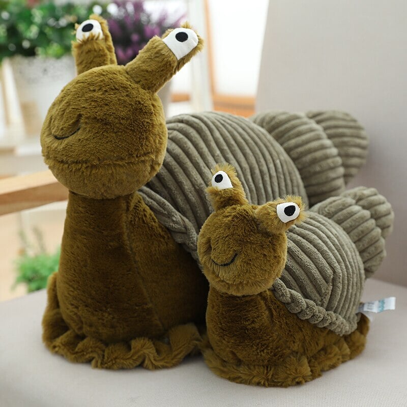 Kawaii Green Snail Plushie | NEW - Kawaiies - Adorable - Cute - Plushies - Plush - Kawaii