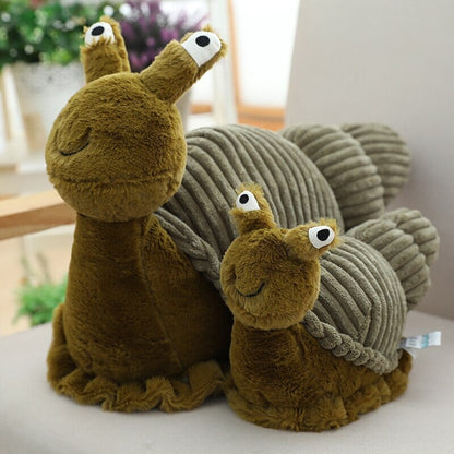 Kawaii Green Snail Plushie | NEW - Kawaiies - Adorable - Cute - Plushies - Plush - Kawaii