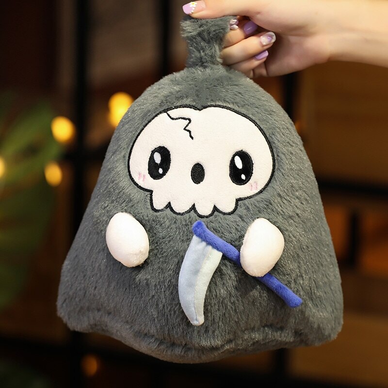 Kawaii Grim Reaper & Ghost Halloween Plushies - Kawaiies - Adorable - Cute - Plushies - Plush - Kawaii