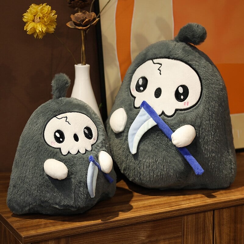 Kawaii Grim Reaper & Ghost Halloween Plushies - Kawaiies - Adorable - Cute - Plushies - Plush - Kawaii