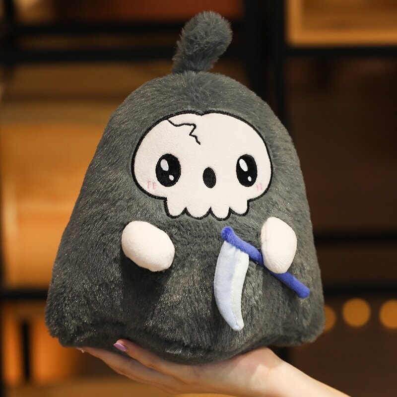 Kawaii Grim Reaper & Ghost Halloween Plushies - Kawaiies - Adorable - Cute - Plushies - Plush - Kawaii