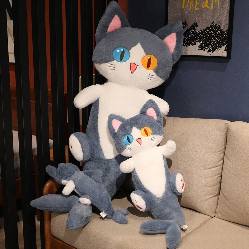 Kawaii Half Dolphin Half Cat Plushie - Kawaiies - Adorable - Cute - Plushies - Plush - Kawaii