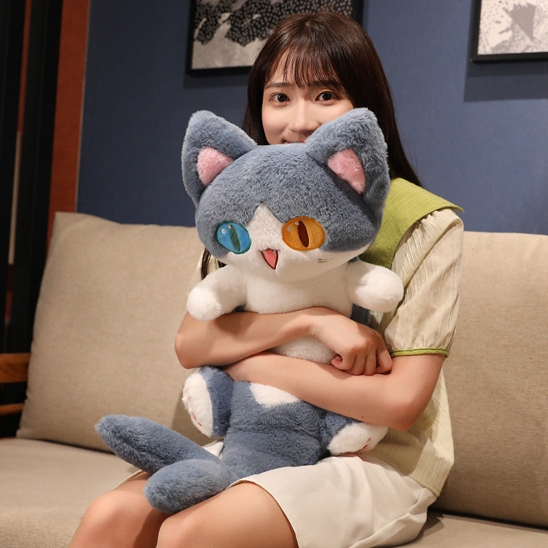 Kawaii Half Dolphin Half Cat Plushie - Kawaiies - Adorable - Cute - Plushies - Plush - Kawaii