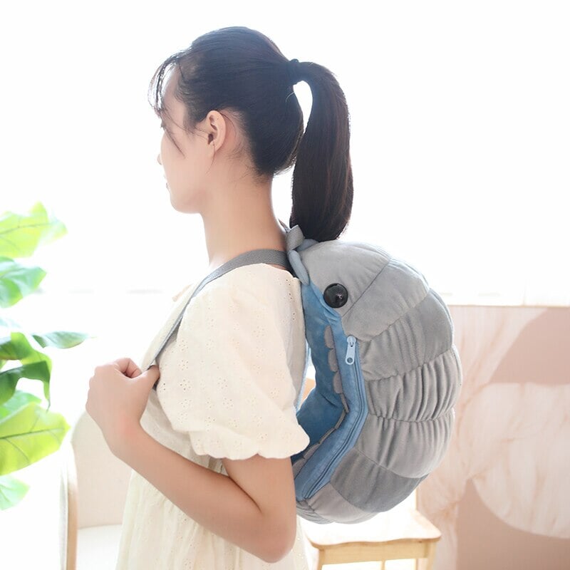 kawaiies-softtoys-plushies-kawaii-plush-Kawaii Isopod Plush Backpack Soft toy 