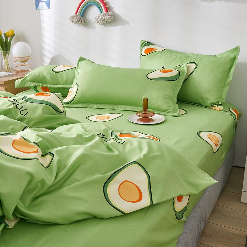 Kawaii Japanese Avocado Paradise Bedding Set - Kawaiies - Adorable - Cute - Plushies - Plush - Kawaii