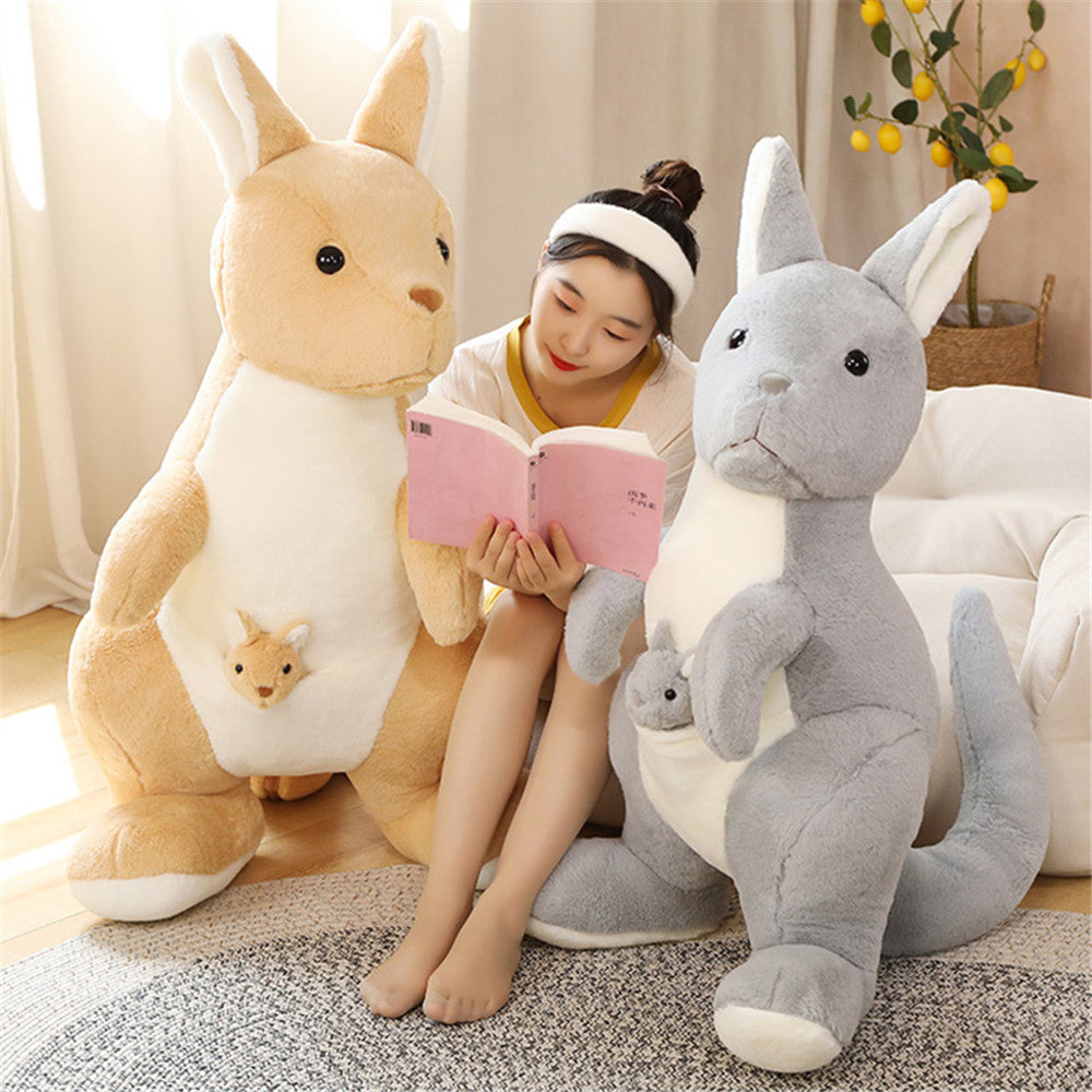 Kawaii Kangaroo Mama Papa & Baby Plushie - Kawaiies - Adorable - Cute - Plushies - Plush - Kawaii