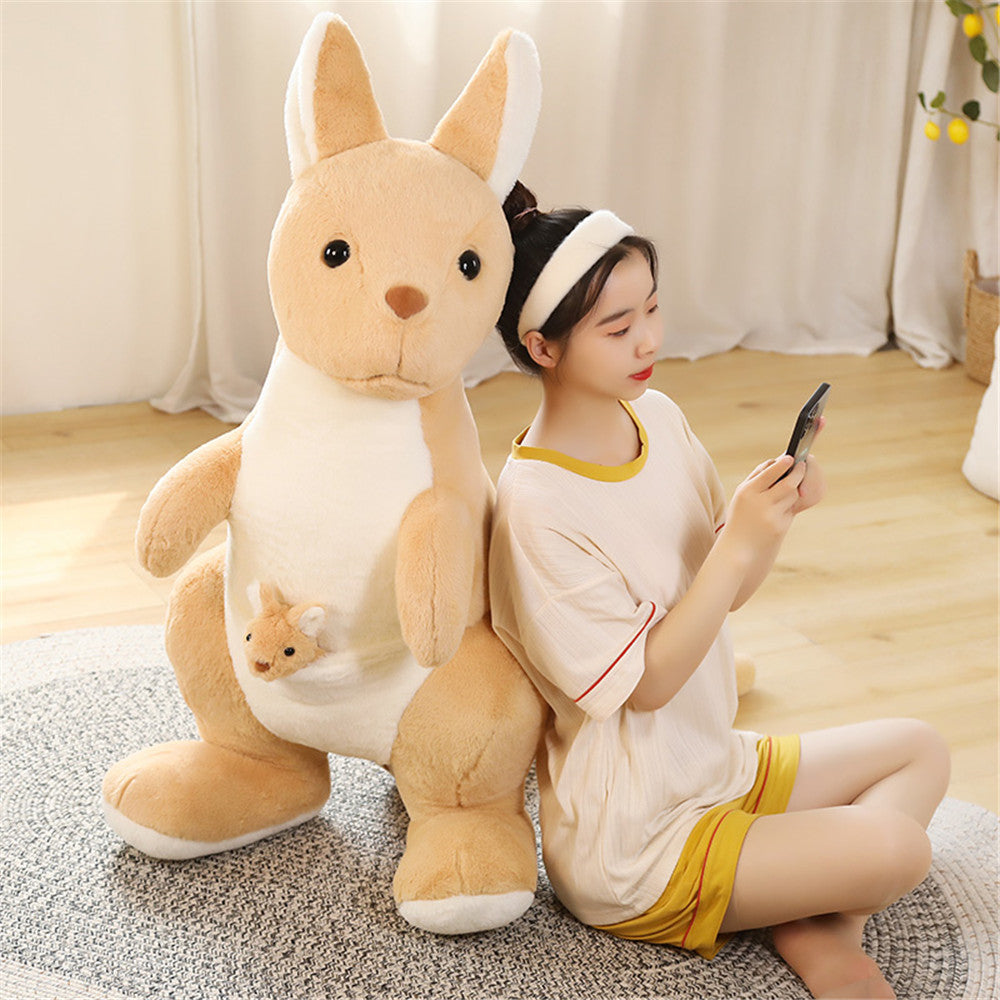 Kawaii Kangaroo Mama Papa & Baby Plushie - Kawaiies - Adorable - Cute - Plushies - Plush - Kawaii