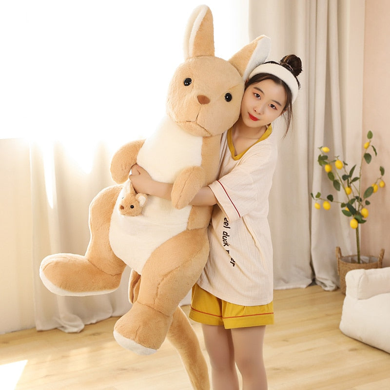 Kawaii Kangaroo Mama Papa & Baby Plushie - Kawaiies - Adorable - Cute - Plushies - Plush - Kawaii