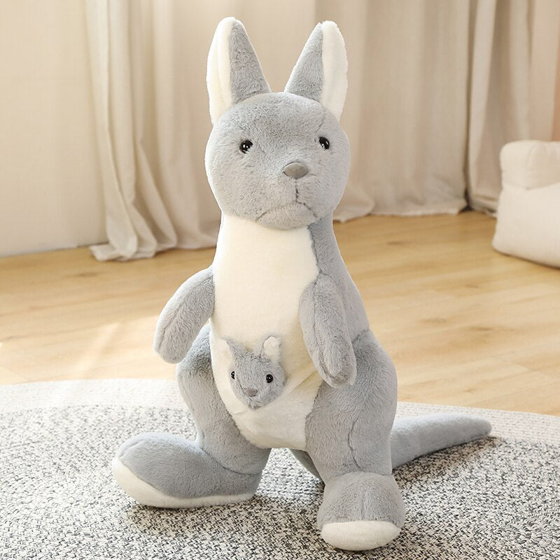 Kawaii Kangaroo Mama Papa & Baby Plushie - Kawaiies - Adorable - Cute - Plushies - Plush - Kawaii